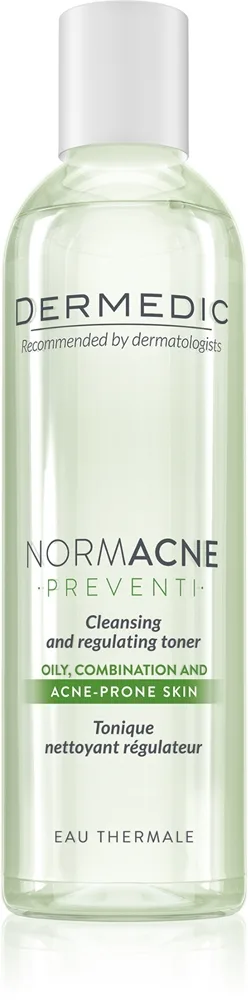 Dermedic Normacne Preventi Lindrende rense toner til fedtet og kombineret hud 200 ml