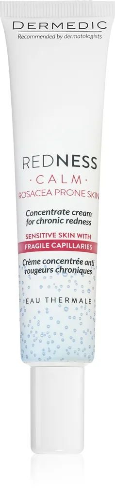 Dermedic Redness Calm punoitusta ja laajentuneita verisuonia häivyttävä voide 40 ml