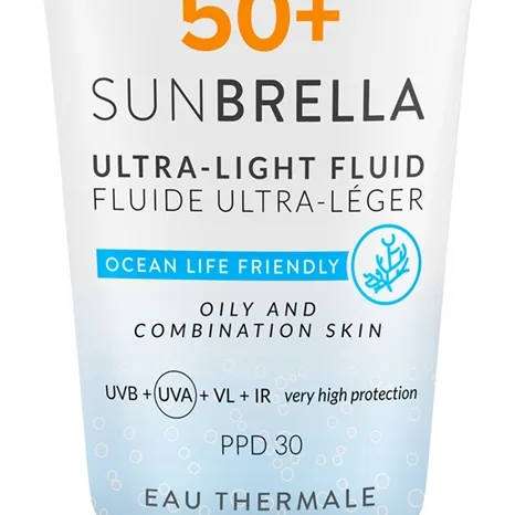 Dermedic Sunbrella Emulsion för solbad för fet hud SPF 50+ 40 ml