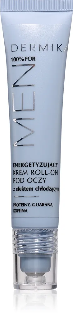 Dermika 100% for Men Avkylande ögonroll-on för män 15 ml