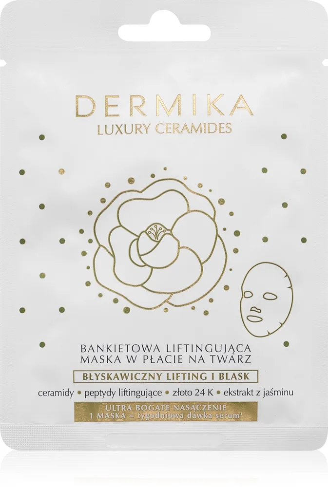 Dermika Luxury Ceramides Lifting-Tuchmaske mit Ceramiden 1 St.
