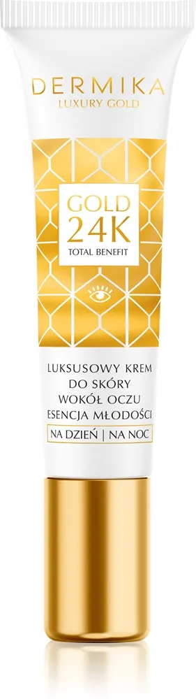 Dermika Luxury Gold Anti-aldringscreme til øjenområdet 15 ml