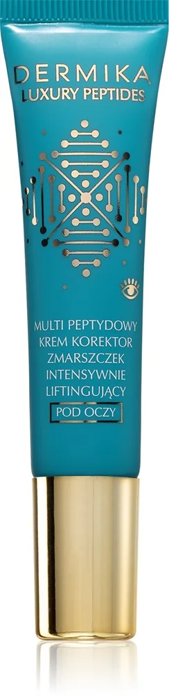 Dermika Luxury Peptides Lyftande ögonkräm med effekt mot rynkor 15 ml
