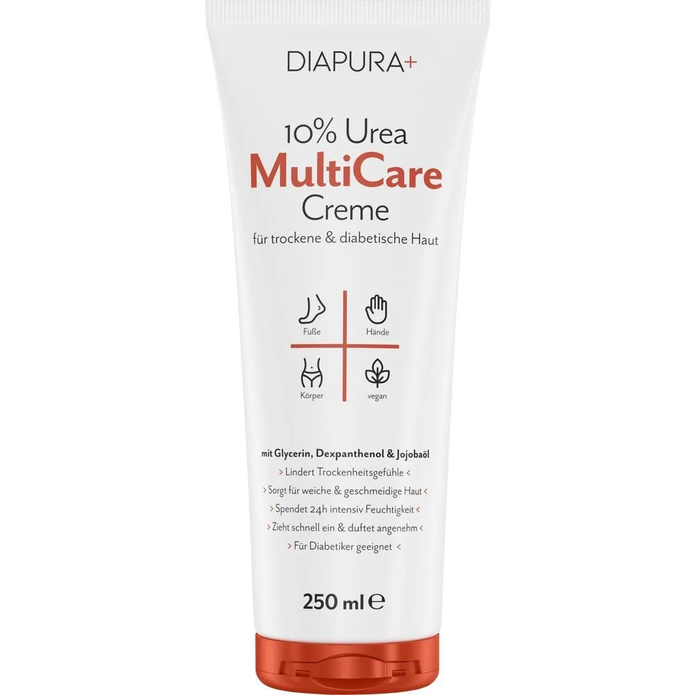 DIAPURA+ 10% Urea MultiCare 250 ml Creme