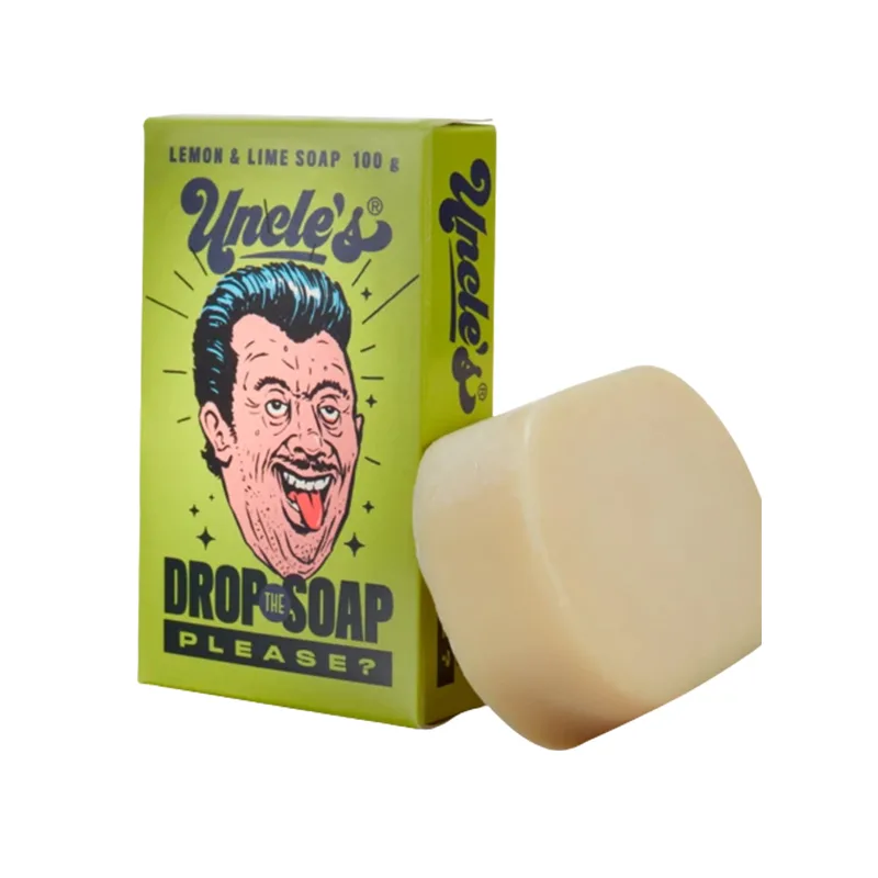 Dick Johnsons Uncle's Lemon & Lime Soap Bar Don't Drop the Soap (100 g)
