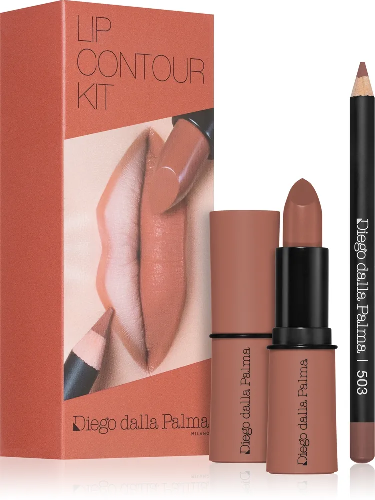 Diego dalla Palma Lip Contour Kit huulimeikkisetti sävy 503 CARAMEL 5.1 g