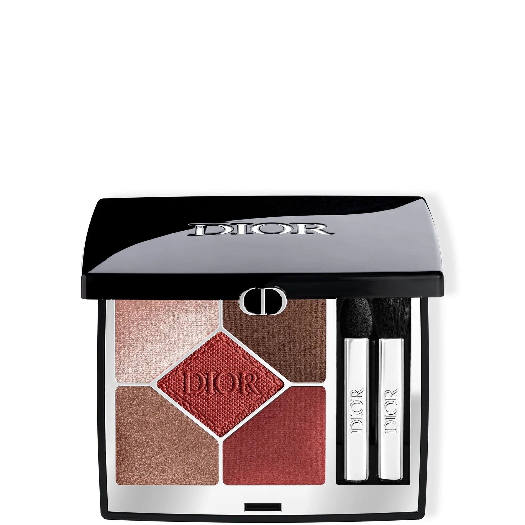 DIOR Diorshow 5 Couleurs Couture Palett för ögonskugga Skugga 673 Red Tartan 7 g