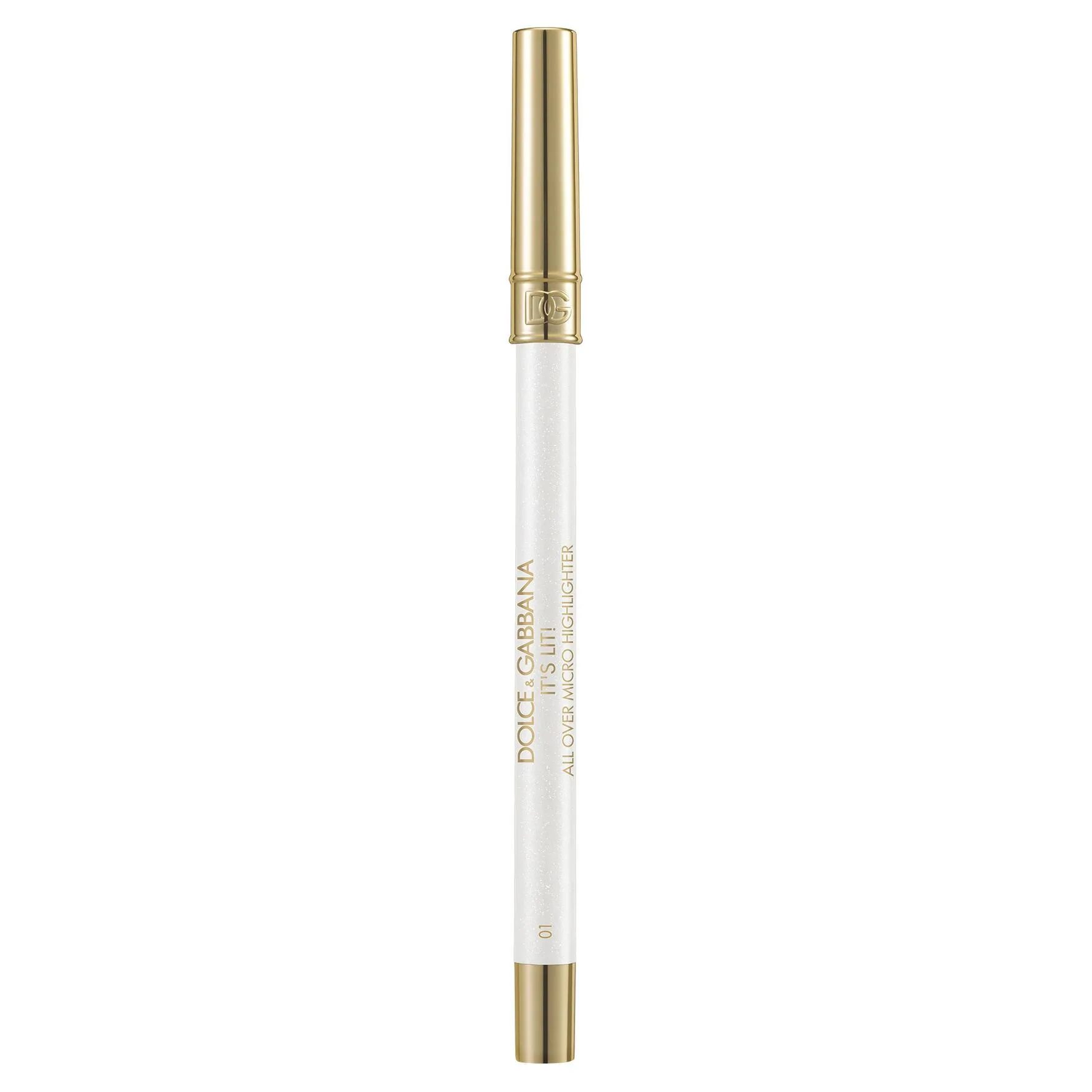 Dolce&Gabbana Bold It's Lit! fast, krämig highlighter i stift Skugga 01 North Star - Shimmering Platinum 0.35 g