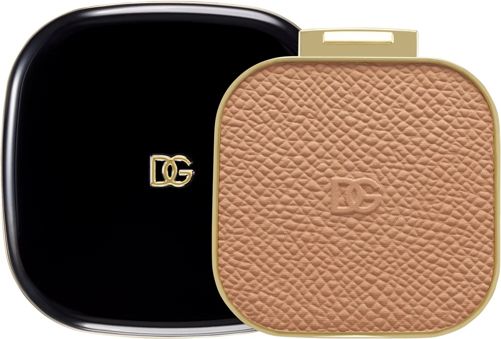 Dolce&Gabbana Classic Face&Eyes Match Bronzer Påfyllning Skugga 02 Light Medium - Warm Neutral-toned Dark Beige 14 g