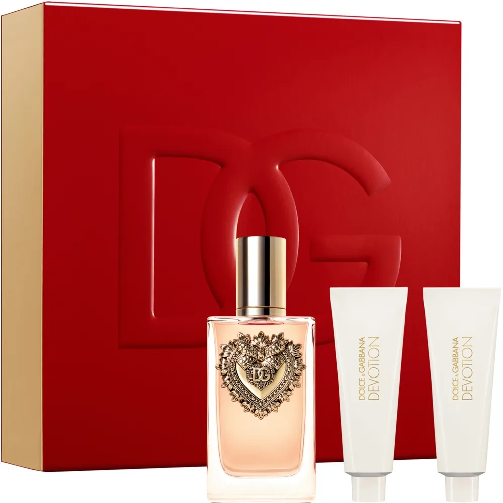 Dolce&Gabbana Devotion Eau de Parfum Trio Gift Set Gavesæt til kvinder
