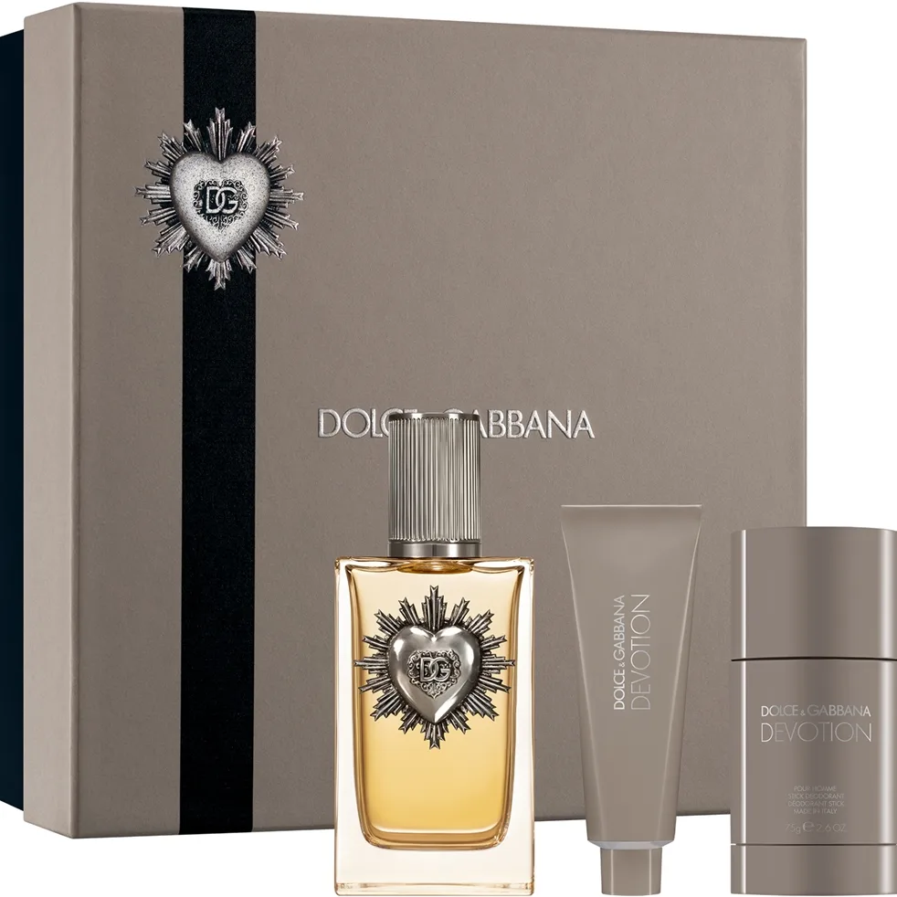 Dolce&Gabbana Devotion For Men EDP Trio Gift Set lahjasetti miehille