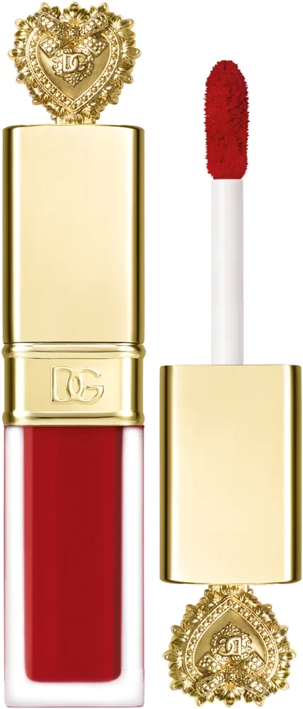 Dolce&Gabbana Flawless Everkiss Liquid Lip Mini Matt flytande läppstift Skugga 405 Devotion - Perfect Vibrant Red 3 ml