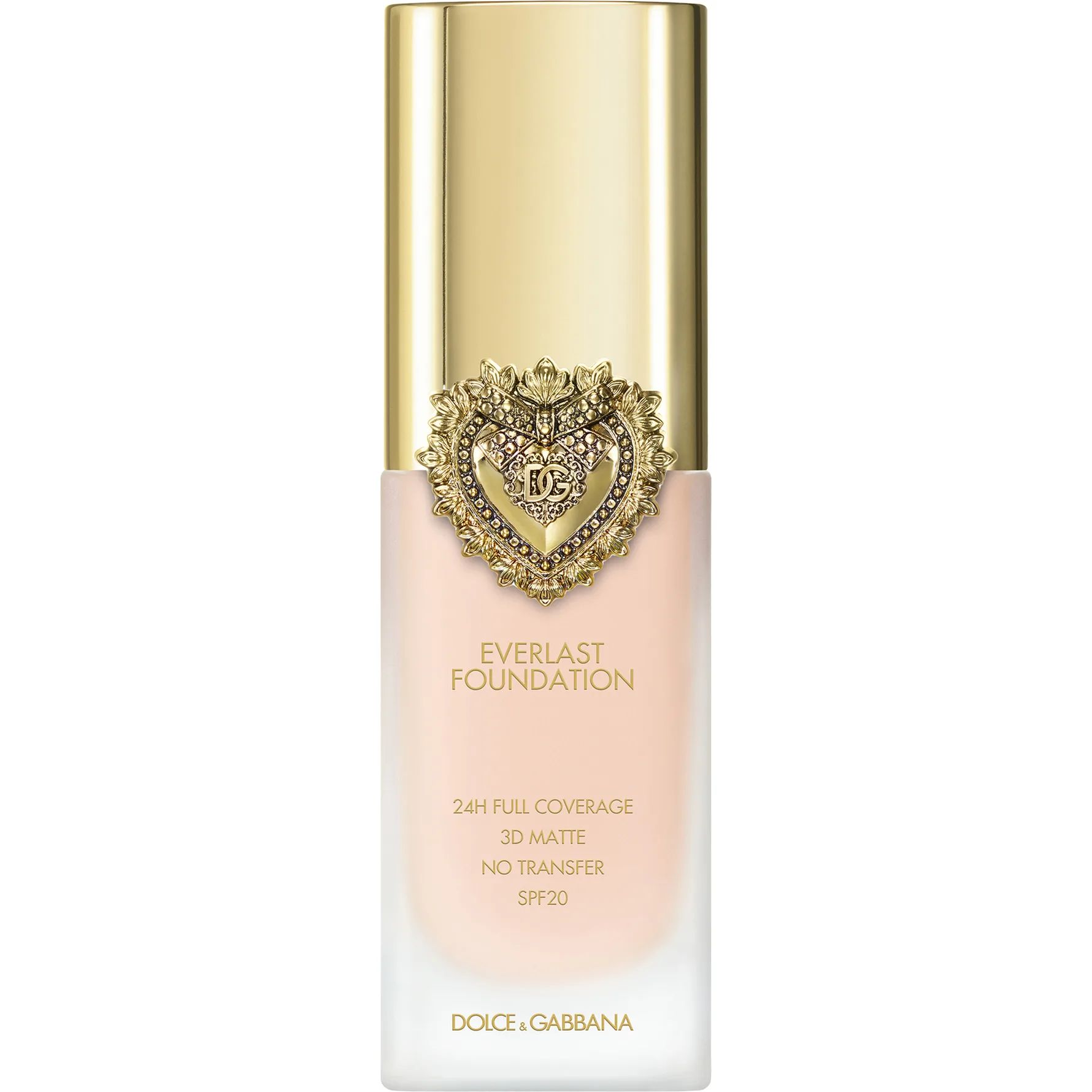 Dolce&Gabbana Flawless Everlast Foundation Långvarig foundation med hög skyddsgrad SPF 20 Skugga 01N LIGHT 27 ml