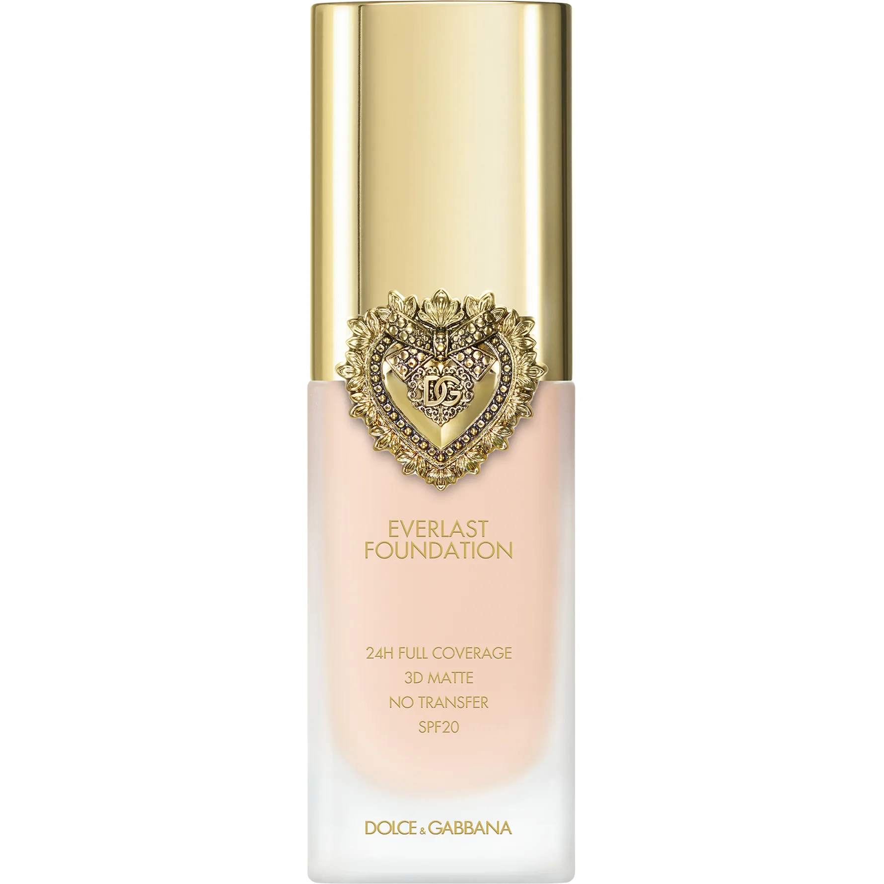 Dolce&Gabbana Flawless Everlast Foundation Långvarig foundation med hög skyddsgrad SPF 20 Skugga 02C LIGHT 27 ml