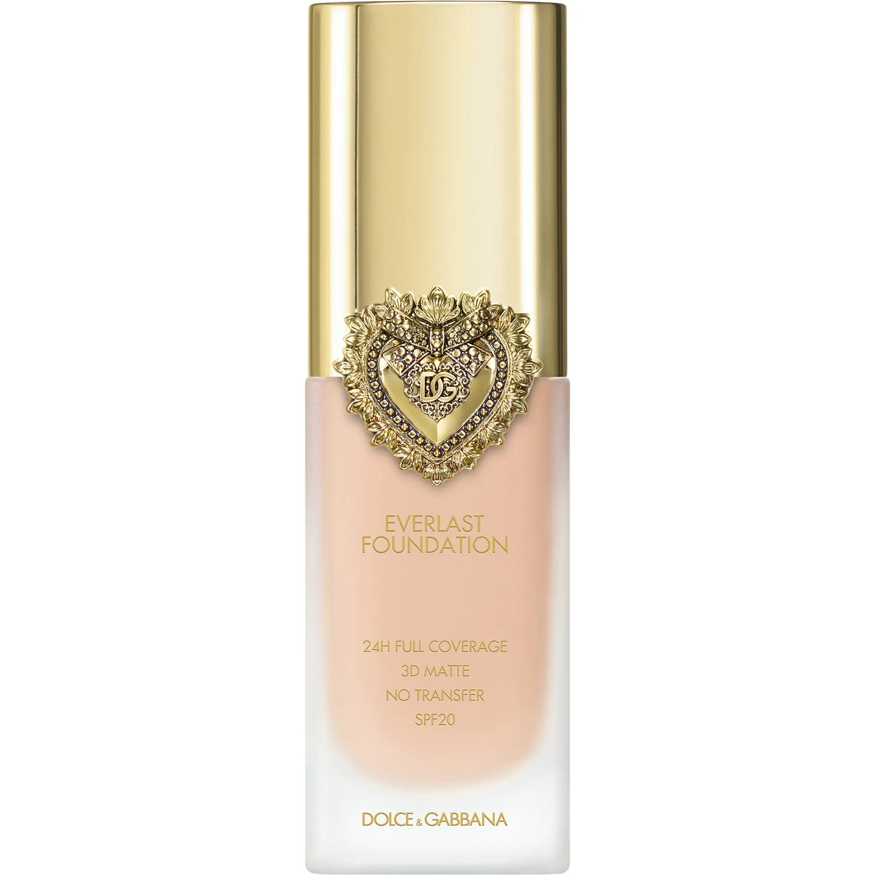 Dolce&Gabbana Flawless Everlast Foundation Långvarig foundation med hög skyddsgrad SPF 20 Skugga 05N LIGHT 27 ml