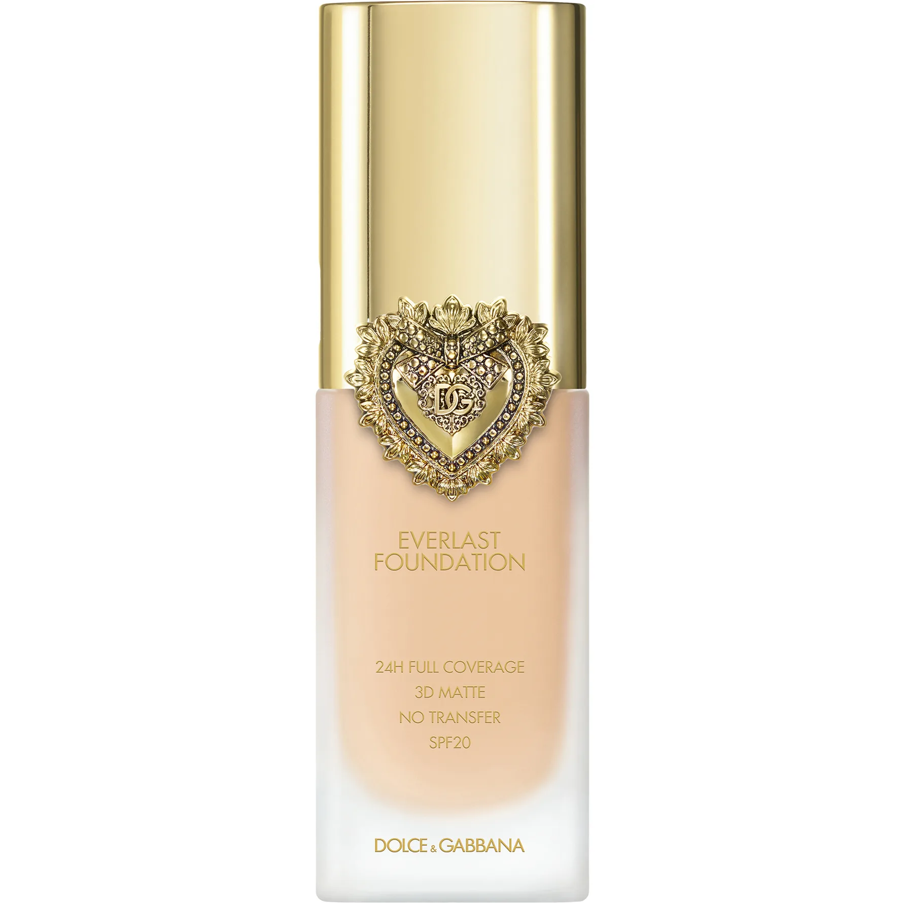 Dolce&Gabbana Flawless Everlast Foundation Långvarig foundation med hög skyddsgrad SPF 20 Skugga 06W LIGHT 27 ml