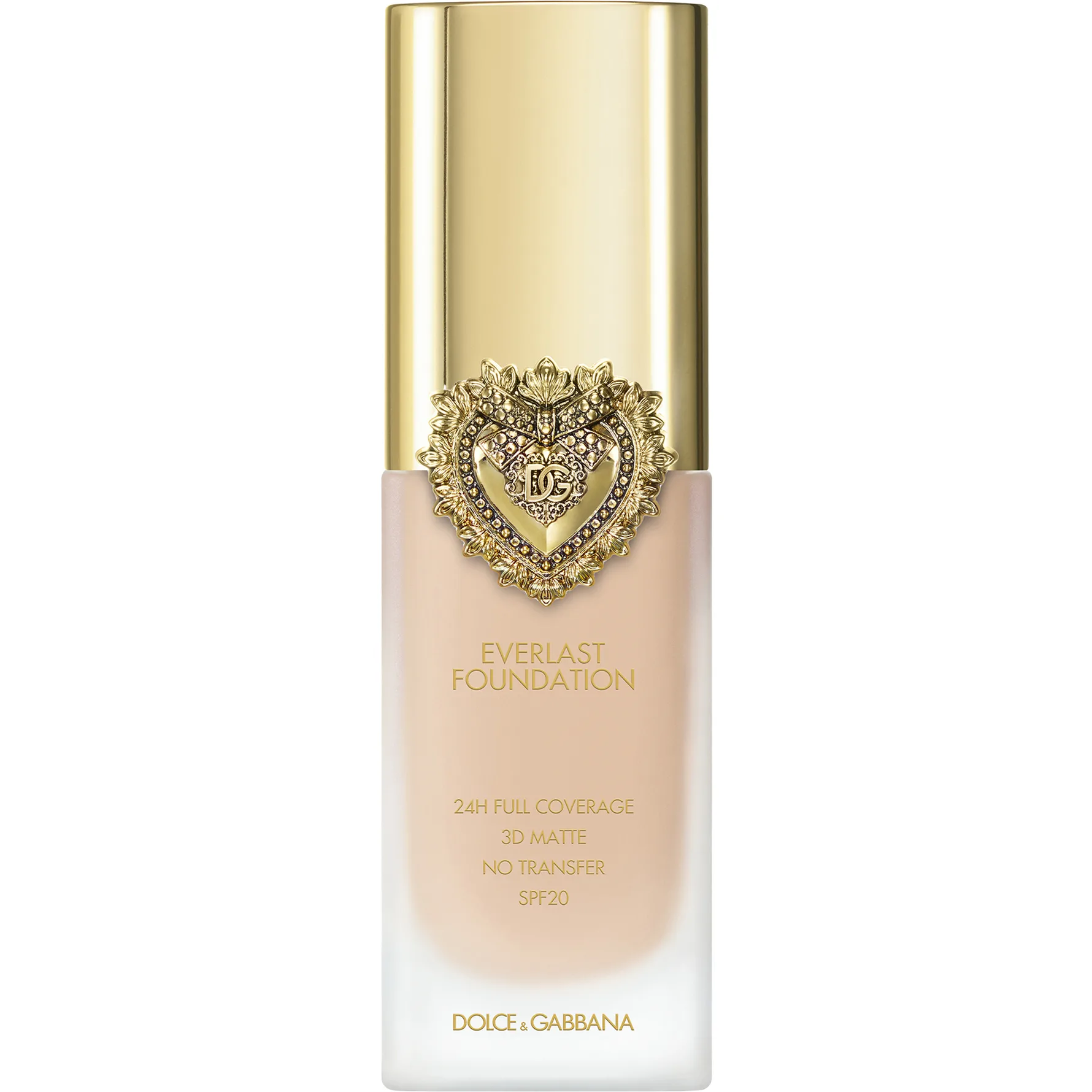 Dolce&Gabbana Flawless Everlast Foundation Långvarig foundation med hög skyddsgrad SPF 20 Skugga 07N Light 27 ml
