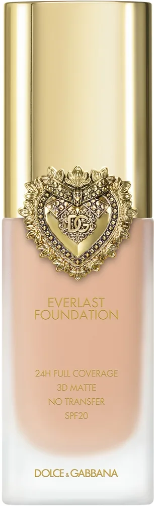 Dolce&Gabbana Flawless Everlast Foundation Långvarig foundation med hög skyddsgrad SPF 20 Skugga 11W LIGHT MEDIUM 27 ml