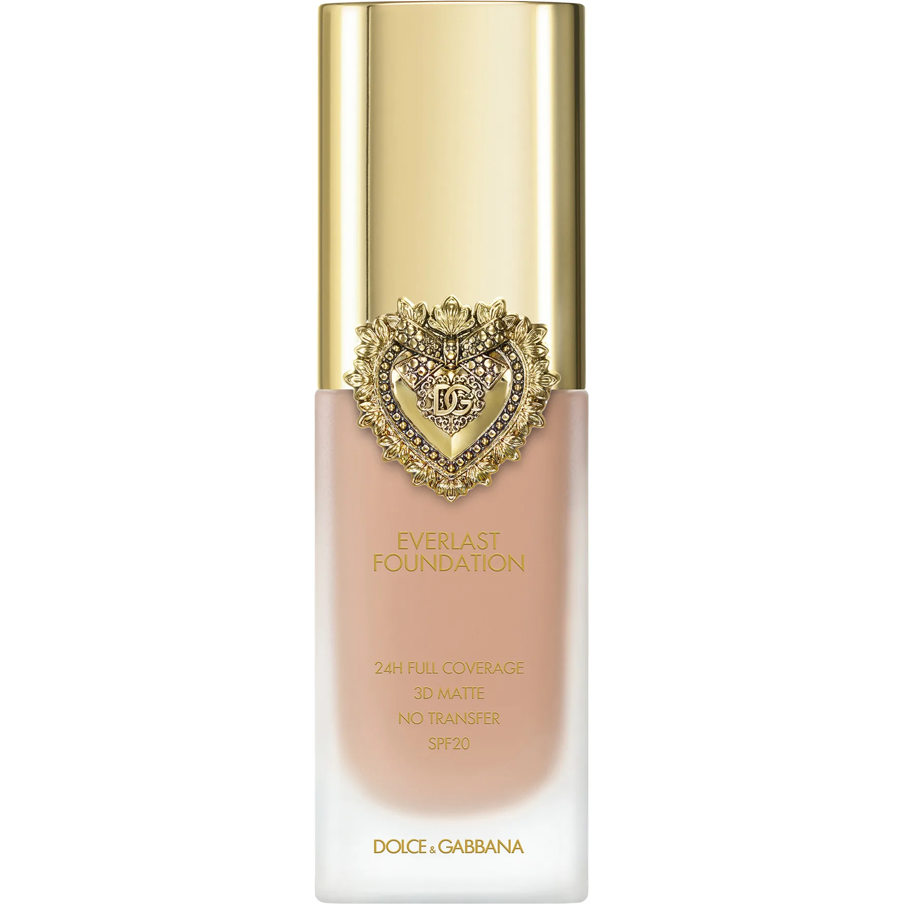 Dolce&Gabbana Flawless Everlast Foundation Långvarig foundation med hög skyddsgrad SPF 20 Skugga 13C LIGHT MEDIUM 27 ml