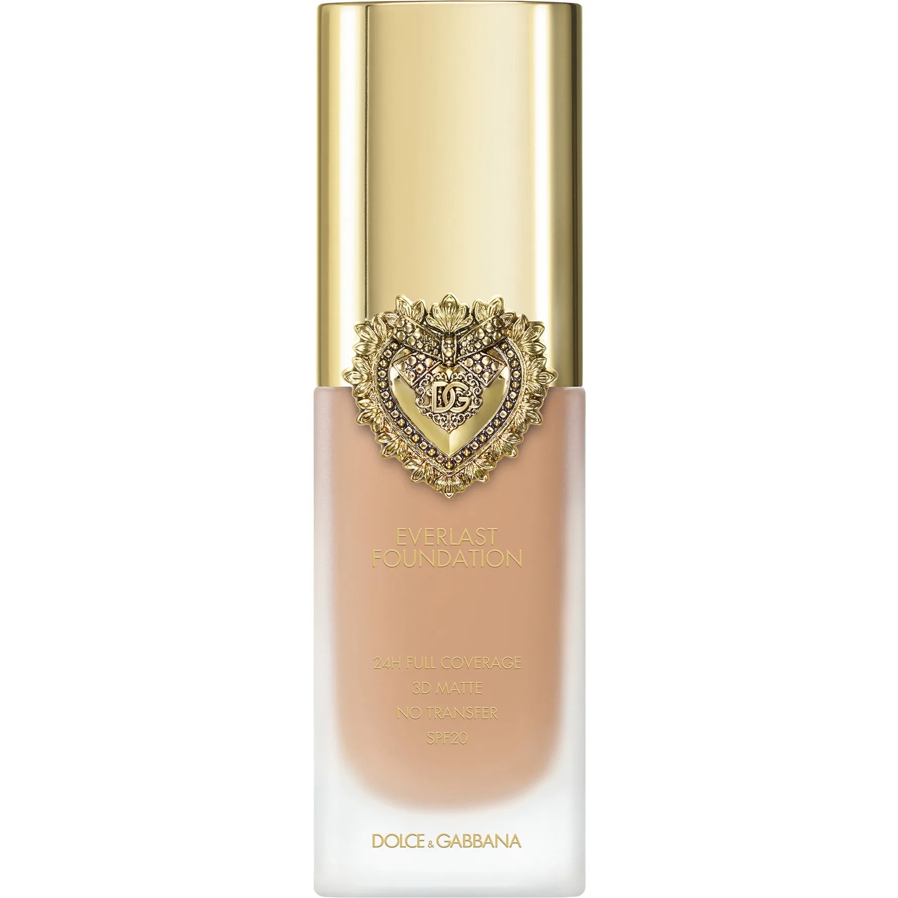 Dolce&Gabbana Flawless Everlast Foundation Långvarig foundation med hög skyddsgrad SPF 20 Skugga 15N LIGHT MEDIUM 27 ml
