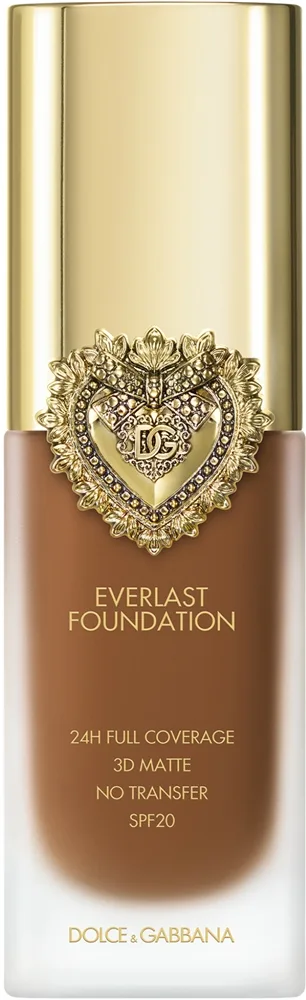 Dolce&Gabbana Flawless Everlast Foundation Långvarig foundation med hög skyddsgrad SPF 20 Skugga 33N DEEP 27 ml