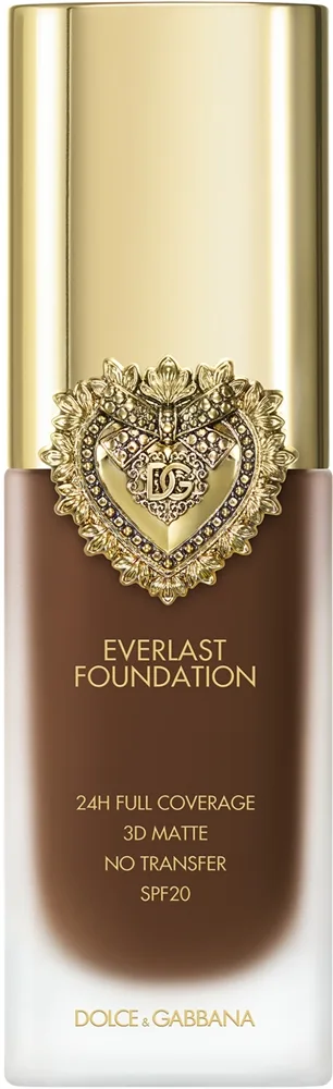 Dolce&Gabbana Flawless Everlast Foundation Långvarig foundation med hög skyddsgrad SPF 20 Skugga 38C DEEP 27 ml
