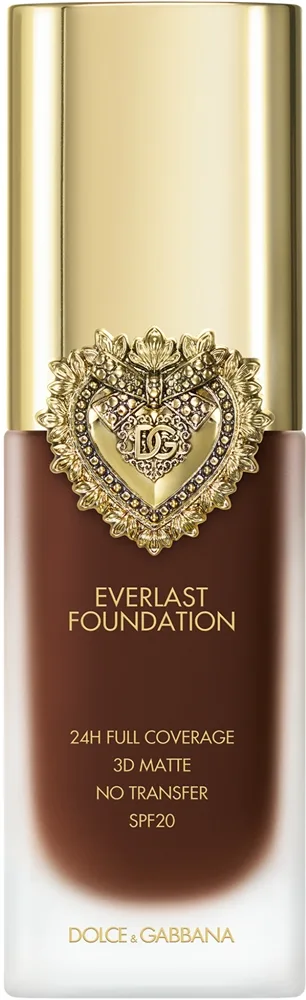 Dolce&Gabbana Flawless Everlast Foundation Långvarig foundation med hög skyddsgrad SPF 20 Skugga 39N DEEP 27 ml