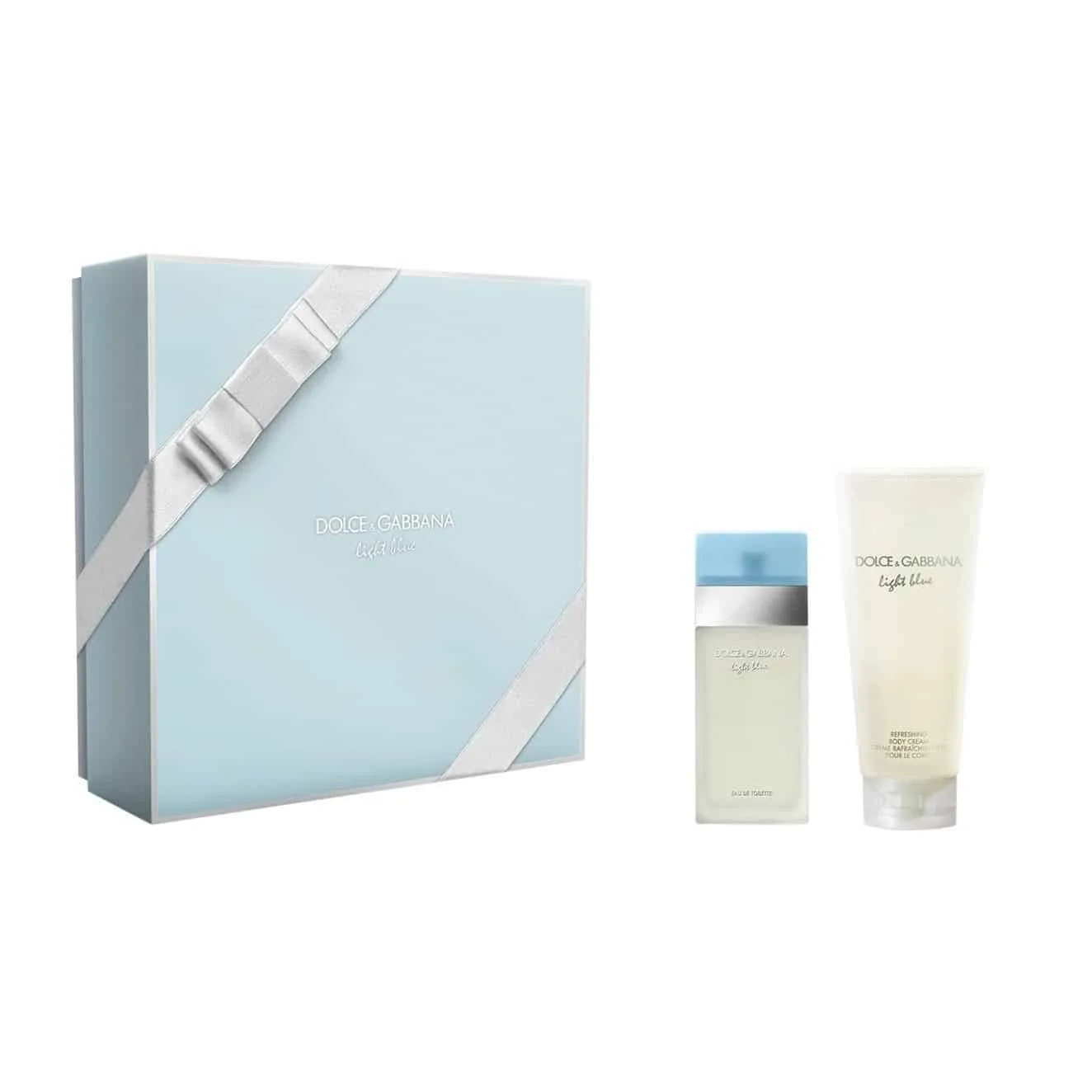 Giftset Dolce&Gabbana Light Blue Edt 50ml + Body Cream 100 ml