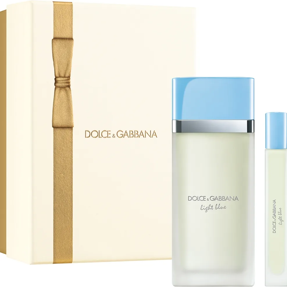 Dolce&Gabbana Light Blue EDT Travel Retail Duo Gift Set NEW Presentförpackning för Kvinnor