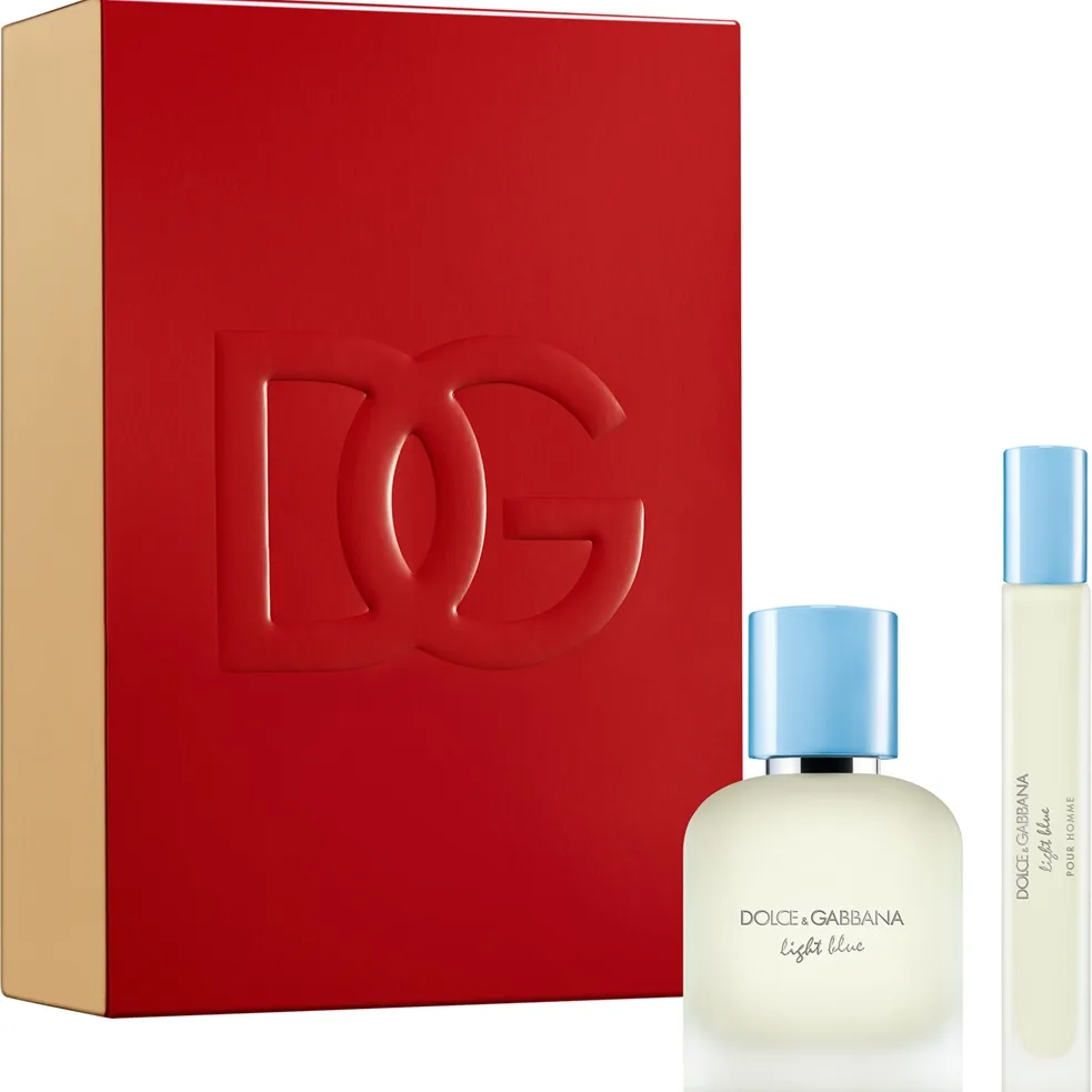 Dolce&Gabbana Light Blue Pour Homme EDT Gift Set Gavesæt til mænd