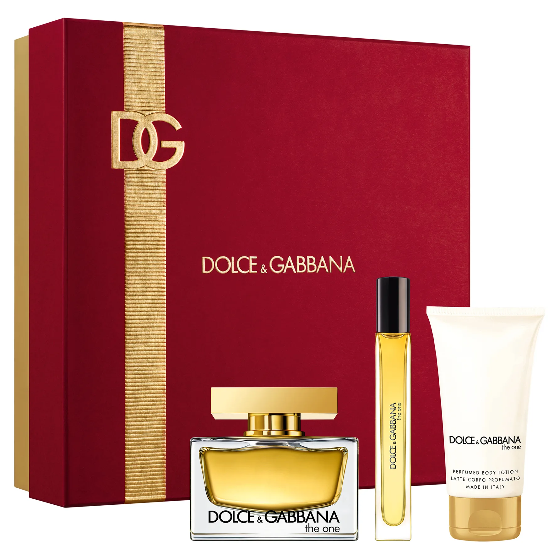 Dolce & Gabbana The One EdP 75ml / 50ml Body Lotion / EdP 10ml Giftset