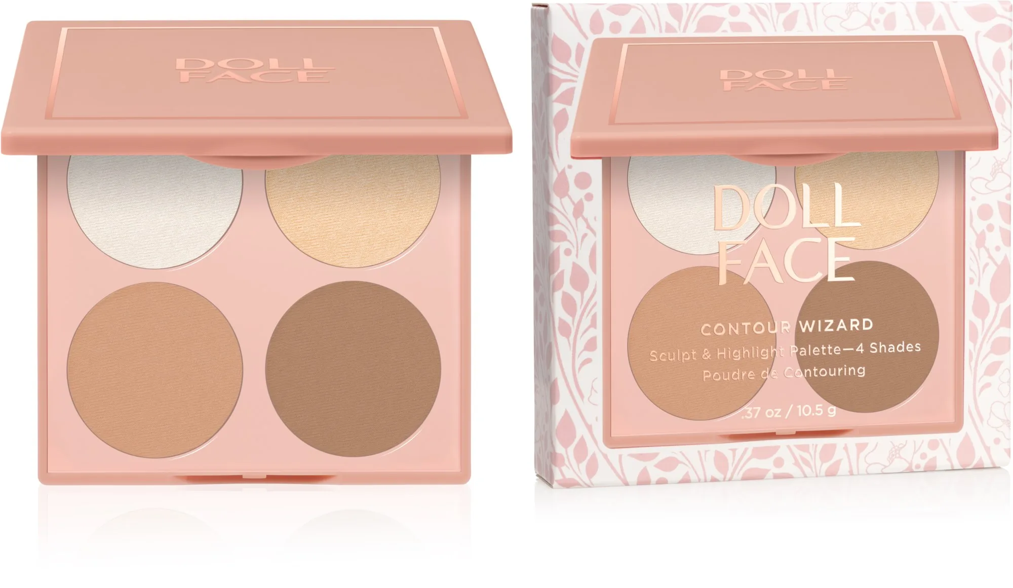 Doll Face Contour Wizard Sculpt & Highlight Palette Contour Wizard Sculpt & Highlight Palette