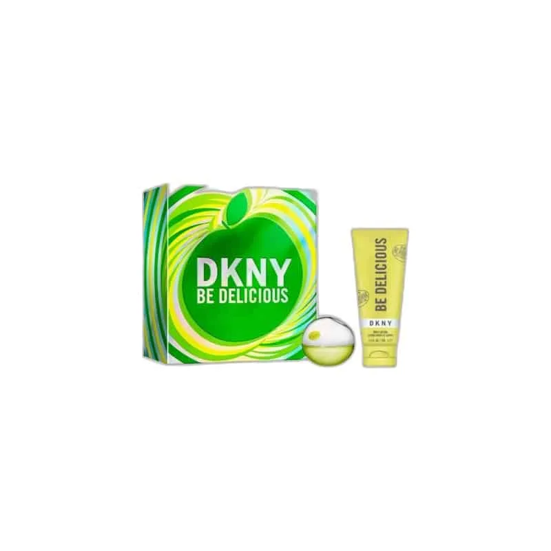 Giftset DKNY Be Delicious Women EDP 30ml + Body Lotion 100ml