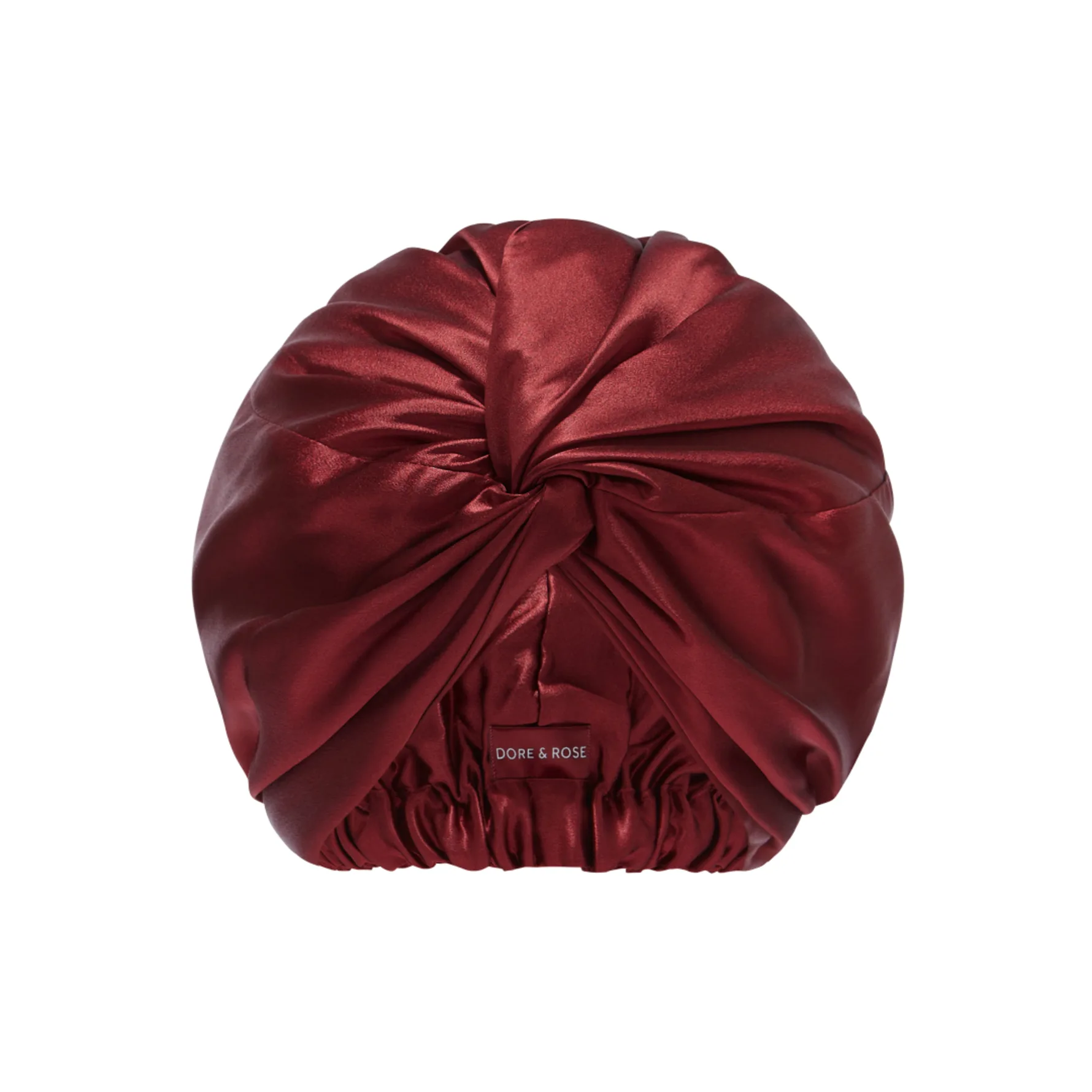 Premium Silk Bonnet Burgundy