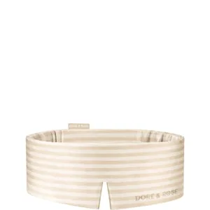 Dore & Rose Deep Sleep Mask Brown Striped Yönaamio