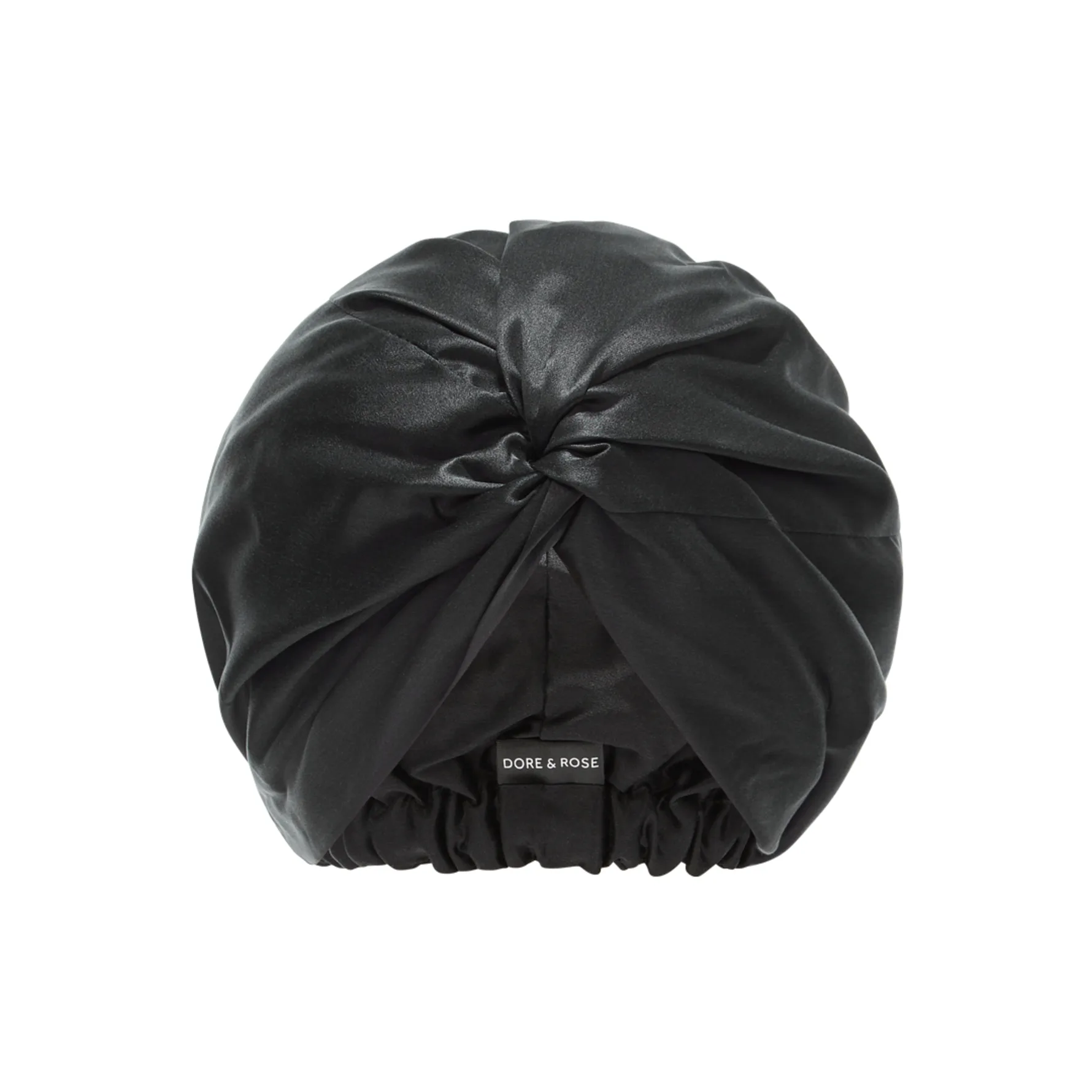 Premium Silk Bonnet Black