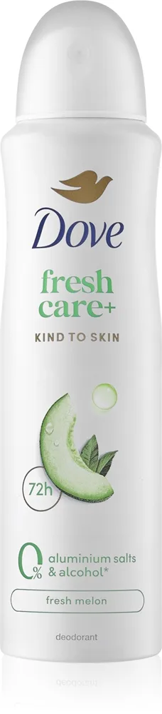 Dove 0% ALU Fresh Melon Antiperspirant spray 150 ml
