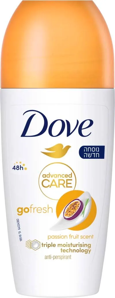 Dove 72h Advanced Care Passion fruit & Lemongrass scent Roll