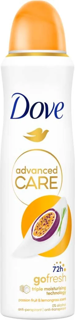 Dove 72h Advanced Care Passion Fruit & Lemongrass Spray