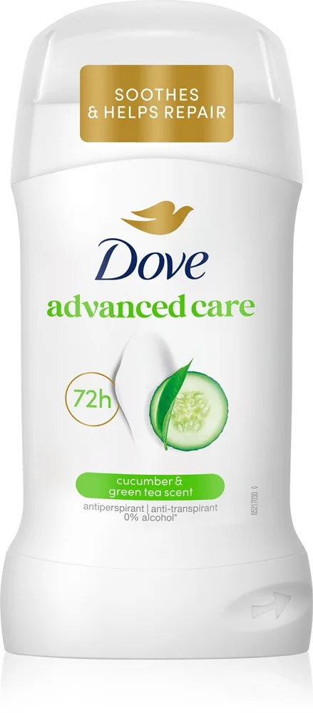 Dove Advanced Care Cucumber & Green Tea Antiperspirant Stick 50 ml