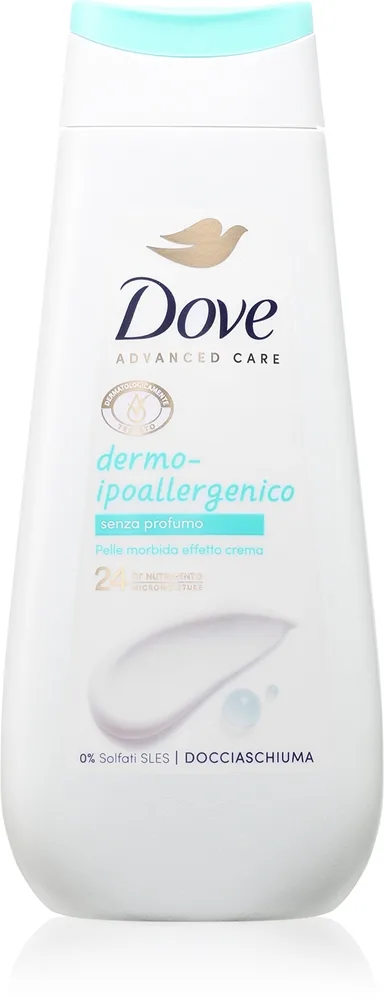 Dove Advanced Care Derma Hypoallergenic suihkugeeli 225 ml