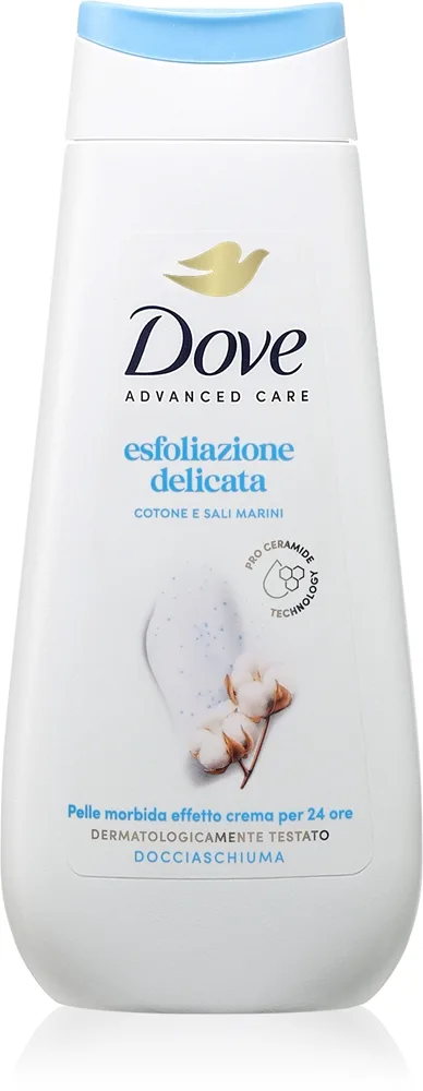 Dove Advanced Care Gentle Exfoliate Duschtvål med exfolierande effekt 225 ml