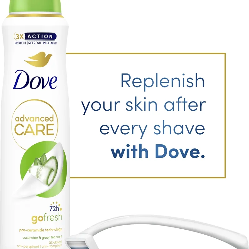 Dove Advanced Care Go Fresh Cucumber & Green Tea Deodorant spray Cucumber & Green Tea 150 ml