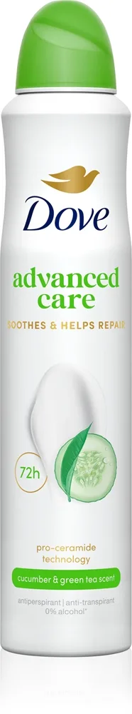 Dove Advanced Care Go Fresh Cucumber & Green Tea deodorantti suihke 200 ml