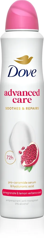 Dove Advanced Care Go Fresh Pomegranate antiperspirantti suihke Pomegranate & Lemon Verbena 200 ml