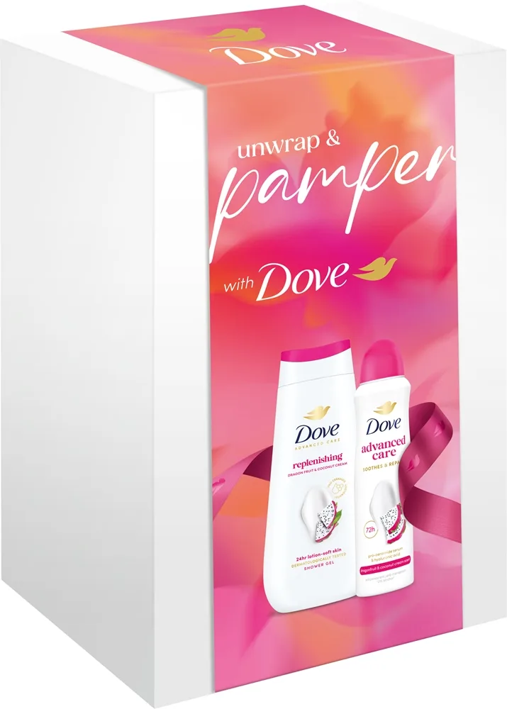 Dove Advanced Care Unwrap & Pamper Geschenkset für Damen