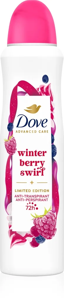 Dove Advanced Care Winter Berry Antiperspirant spray Begrænset udgave 150 ml