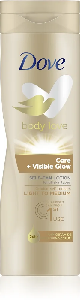Dove - Visible Glow Self Tan Lotion Medium to Dark
