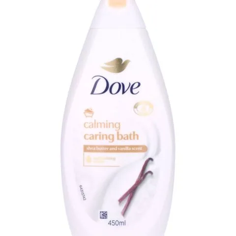 Dove Caring Bath Calming Shea Butter Vanilla Scent 450 ml