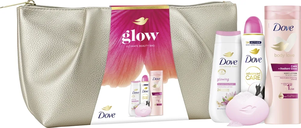 Dove Glow lahjasetti naisille